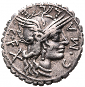 Röm. Republik: C. Malleolus, L. Licinius Crassus und Cn. Domitius